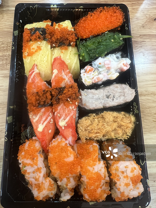 一盒寿司图片素材
