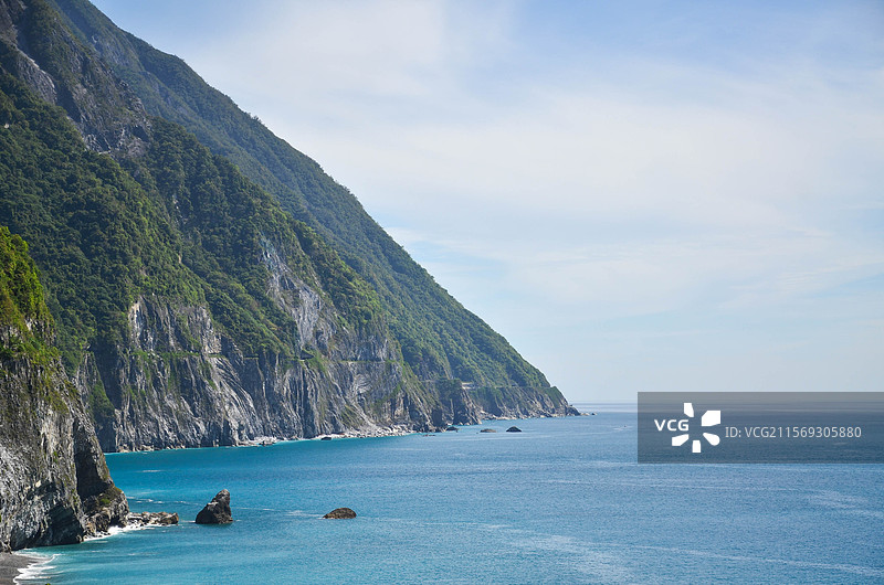 悬崖海岸图片素材