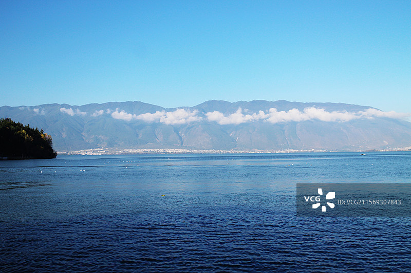 云南洱海图片素材