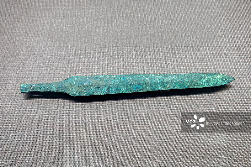 蔚县博物馆藏战国时期青铜剑图片素材