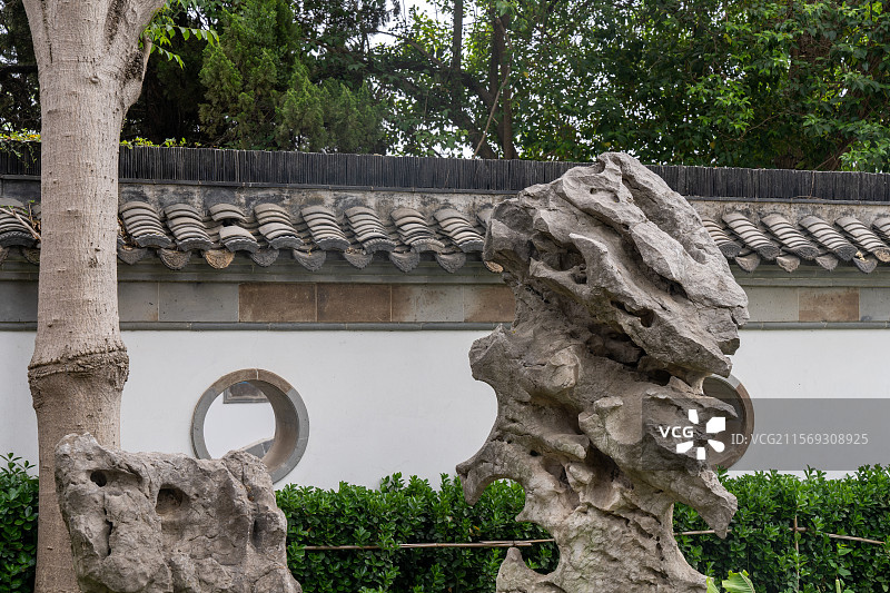 江苏镇江北固山--历史上甘露寺图片素材