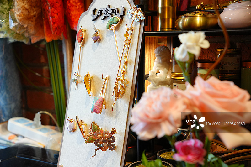 工艺品陈列图片素材