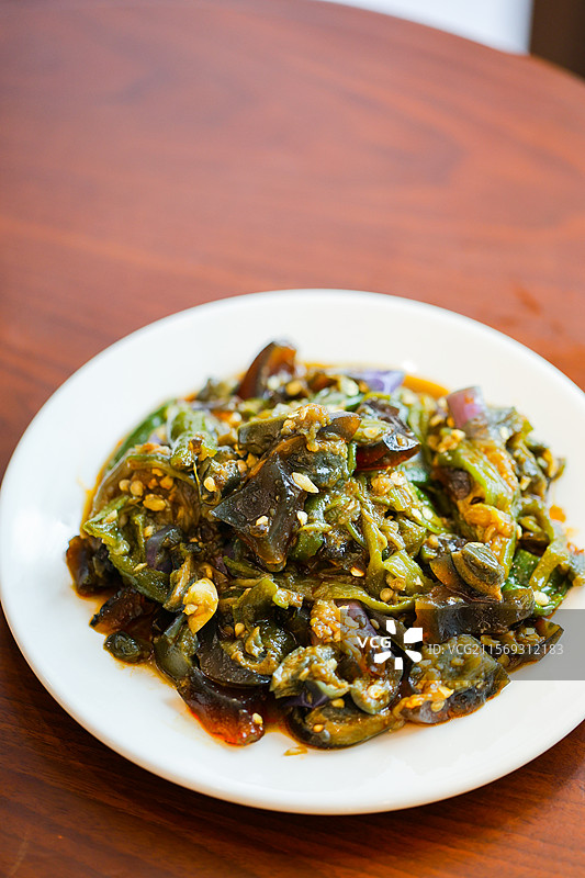 湖南菜擂辣椒皮蛋图片素材