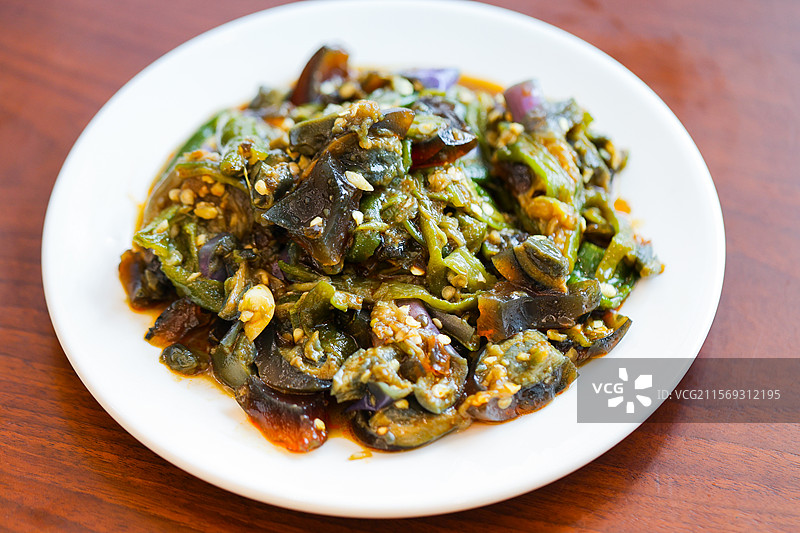 湖南菜擂辣椒皮蛋图片素材