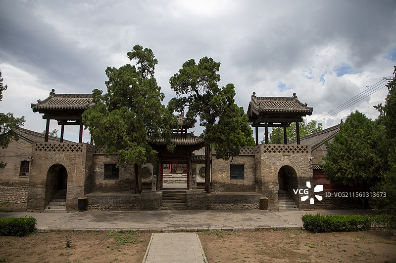 临汾市 东羊村后土庙（彩绘泥塑 国保）图片素材