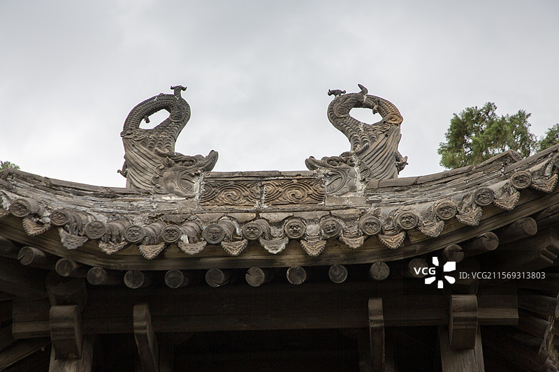 临汾市 东羊村后土庙（彩绘泥塑 国保）图片素材