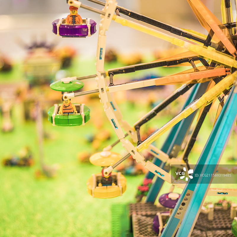 乐高积木城堡图片素材