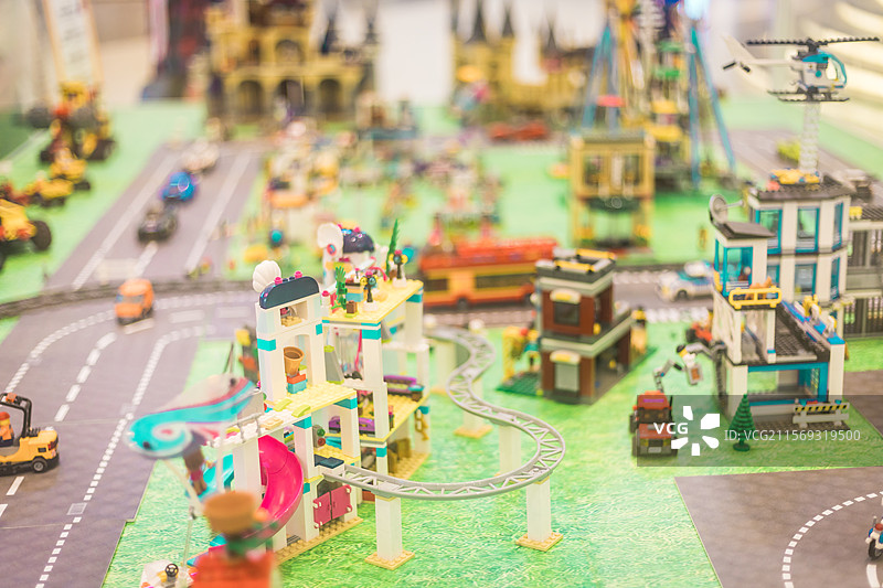 乐高积木城堡图片素材