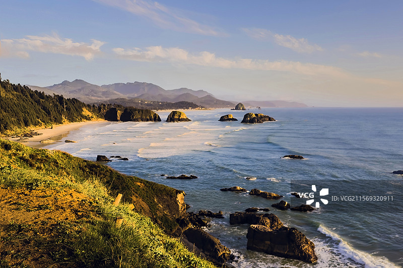 海崖浪语—101沿海公路的美景图片素材