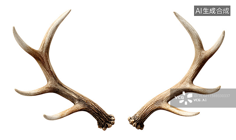 【AI数字艺术】鹿角图片素材