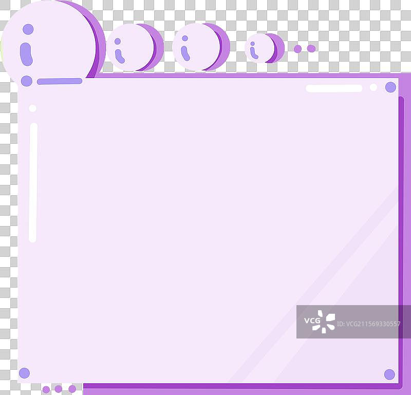 卡通便签背景板图片素材