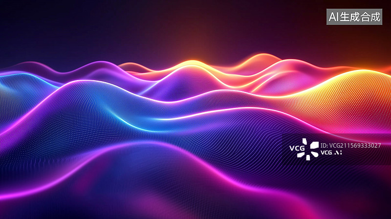 【AI数字艺术】科技极简背景图片素材