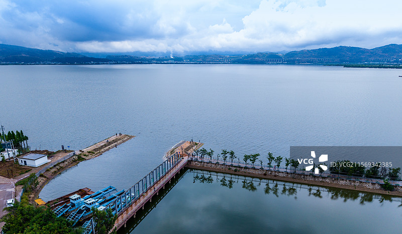 云南省玉溪市江川区风光图片素材