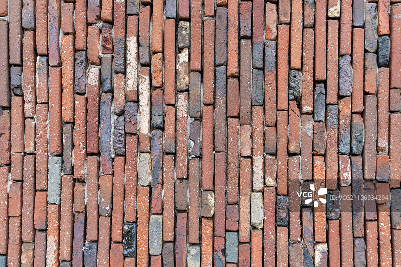 复古墙砖纹理图片素材