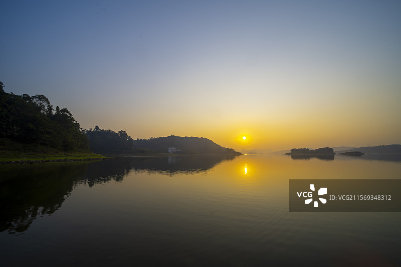 隆昌市古宇湖图片素材