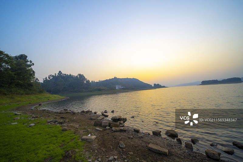 隆昌市古宇湖图片素材