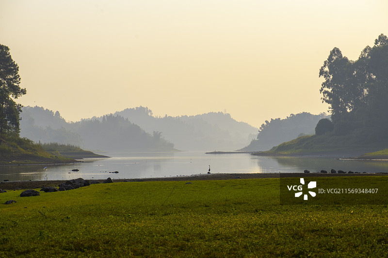 隆昌市古宇湖图片素材