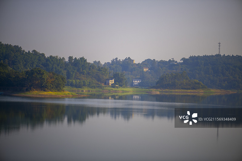 隆昌市古宇湖图片素材