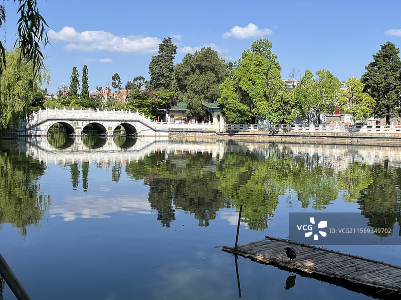 翠湖风景图片素材