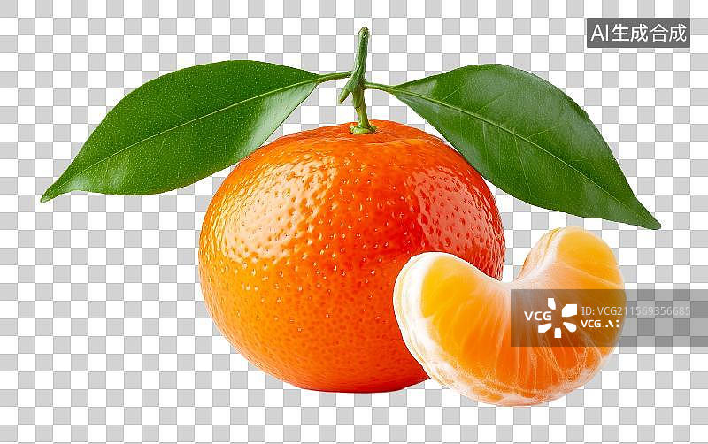 【AI数字艺术】【免抠png素材】新鲜水果砂糖橘子图片素材