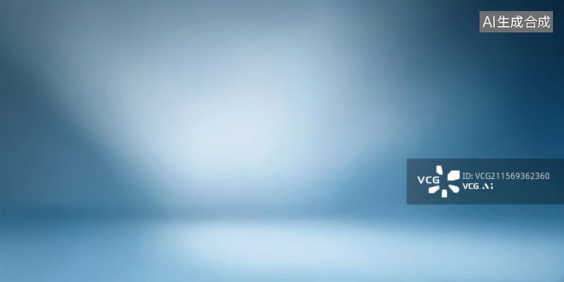 【AI数字艺术】蓝色渐变背景图片素材