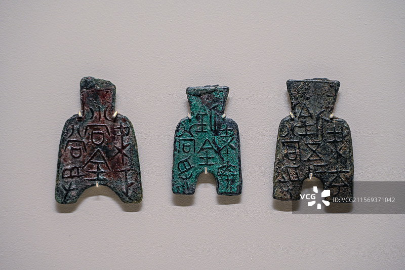 上海博物馆展出的文物图片素材