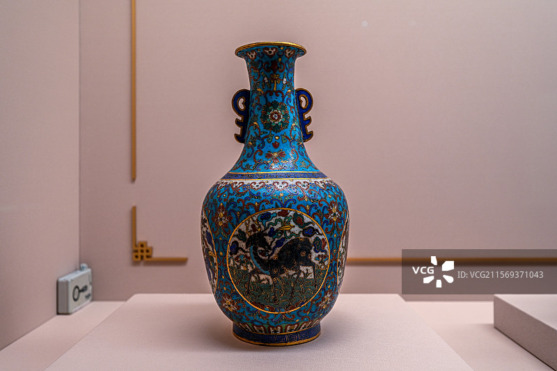 上海博物馆展出的文物图片素材