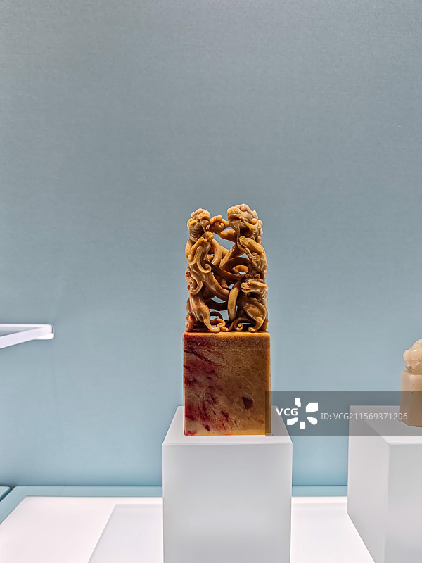 上海博物馆展出的文物图片素材