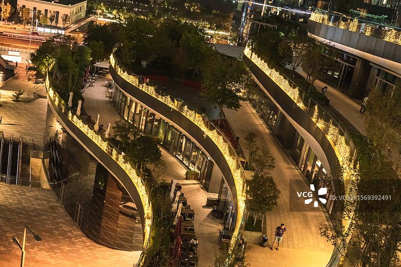 苏州东方之门苏州中心广场图片素材