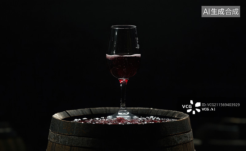 【AI数字艺术】酒瓶静谧时光图片素材