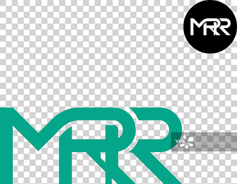 mrr字母标志单字母设计图片素材