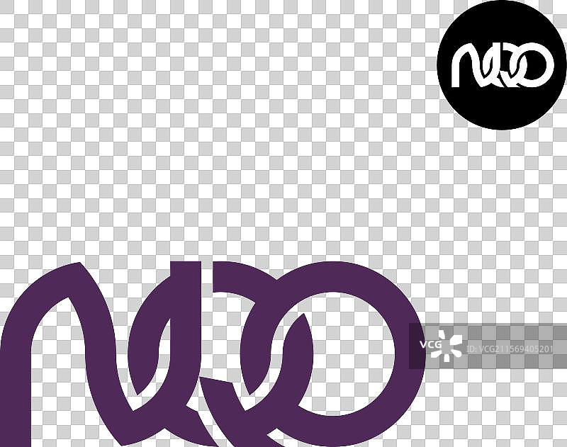 nqo 字母标志单字母设计图片素材