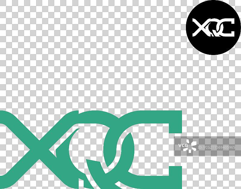 xqc 字母标志单字母设计图片素材