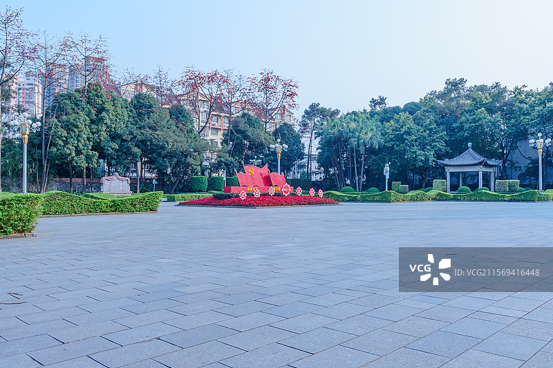 南宁市人民公园纪念碑广场爱国主义教育图片素材