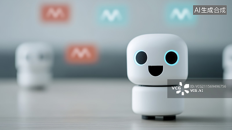 【AI数字艺术】AI聊天机器人互动技术图片素材