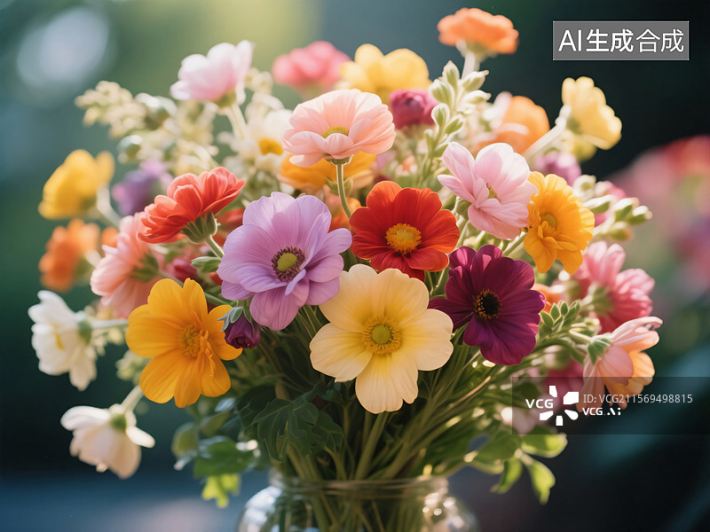 【AI数字艺术】花之盛宴图片素材