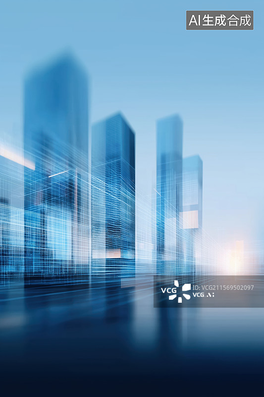 【AI数字艺术】城市建筑图片素材