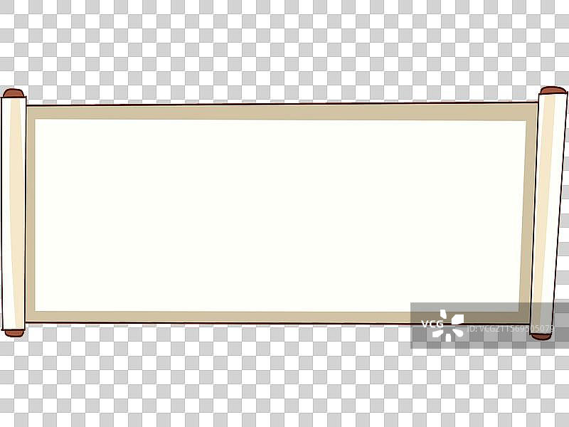 打开的卷轴 中国风卷轴图片素材