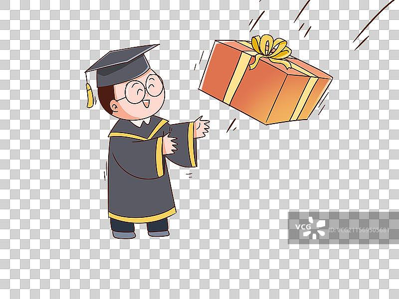 高校毕业生接收大礼包图片素材