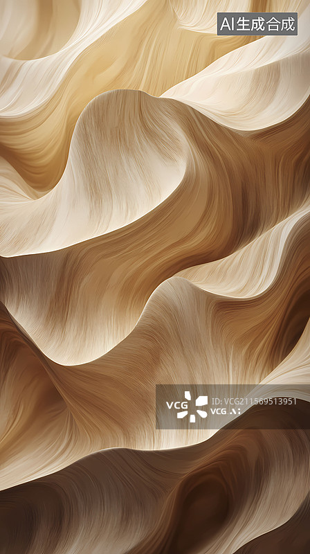 【AI数字艺术】数码科技木头纹理海报背景图片素材