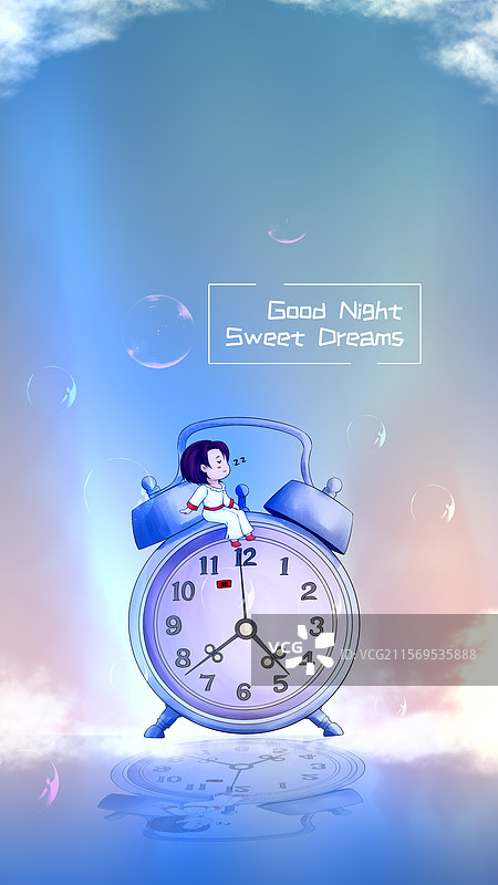 晚安好梦手机壁纸图片素材