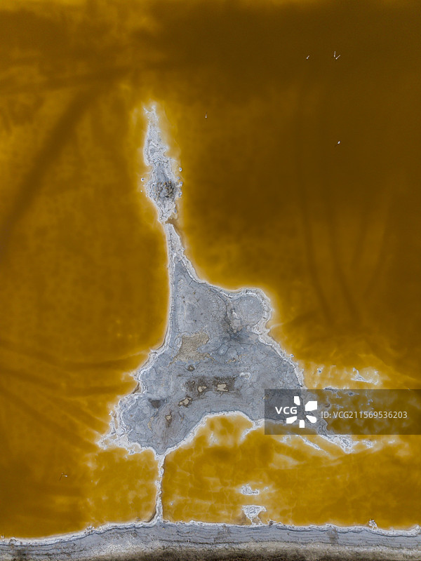 夏日的山西运城盐湖图片素材