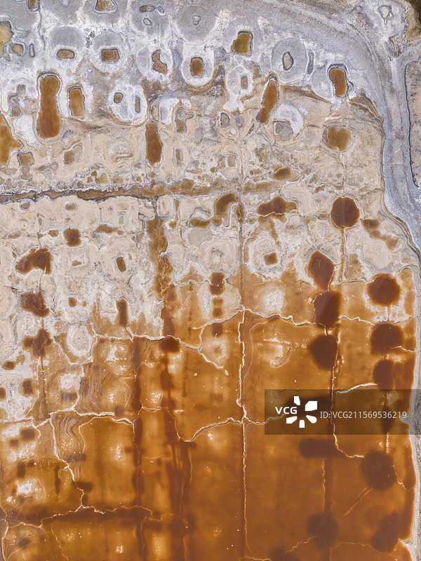 夏日的山西运城盐湖图片素材