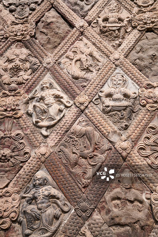 河南省 安阳市 修定寺塔 唐塔 砖舍利塔图片素材