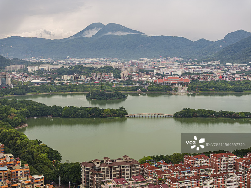 航拍福建省泉州市丰泽区风光图片素材