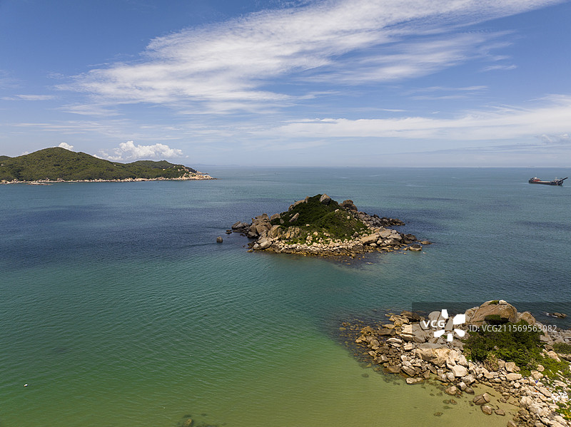 航拍广东省汕头市南澳岛风光图片素材