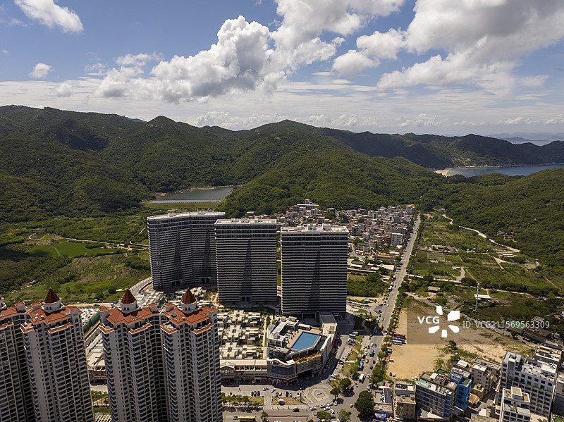 航拍广东省汕头市南澳岛风光图片素材