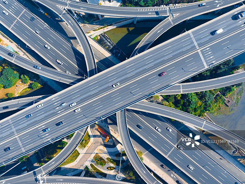 多层互通式立交桥图片素材