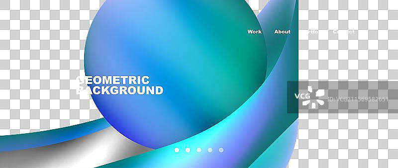 动态流动形状概念设计构图图片素材