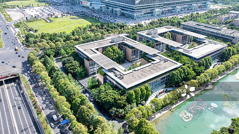 成都市政府办公楼图片素材